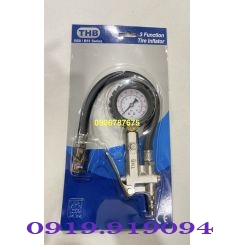 TAY BƠM LỐP XE CÓ ĐỒNG HỒ THB B50 TAIWAN CHÍNH HÃNG