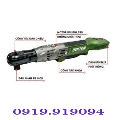 MÁY SIẾT BULONG PIN 21V DEKTON M21-RW90XPRO