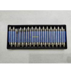 HỘP MŨI MÀI KIM CƯƠNG CÁN 3MM ĐẦU 6MM 30 MŨI