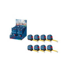 BỘ 8 THƯỚC CUỘN THÉP 5M BOSCH 1600A02YB3