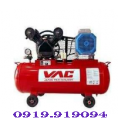 MÁY NÉN KHÍ CÓ DẦU 2 ĐẦU BƠM VAC VA11110 2.0HP90L
