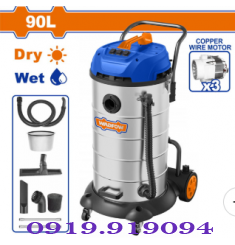MÁY HÚT BỤI 3X1200W-90L WADFOW WVR5A90