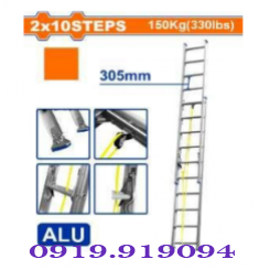 THANG NHÔM TRƯỢT 2X10 BẬC WADFOW WLD8H20