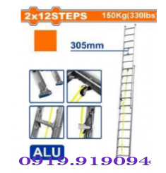 THANG NHÔM TRƯỢT 2X12 BẬC WADFOW WLD8H24