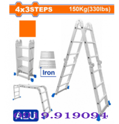THANG NHÔM GẤP 4 KHÚC WADFOW WLD7H43