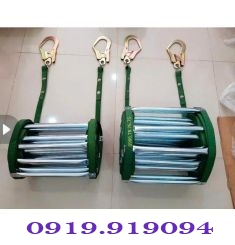 THANG DÂY THOÁT HIỂM ỐNG TRẮNG TH56M 20 MÉT