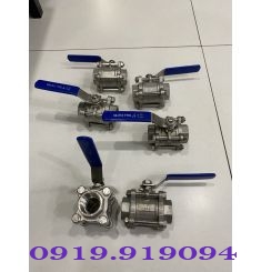 VAN BI REN 3 THÂN INOX 304 DN25